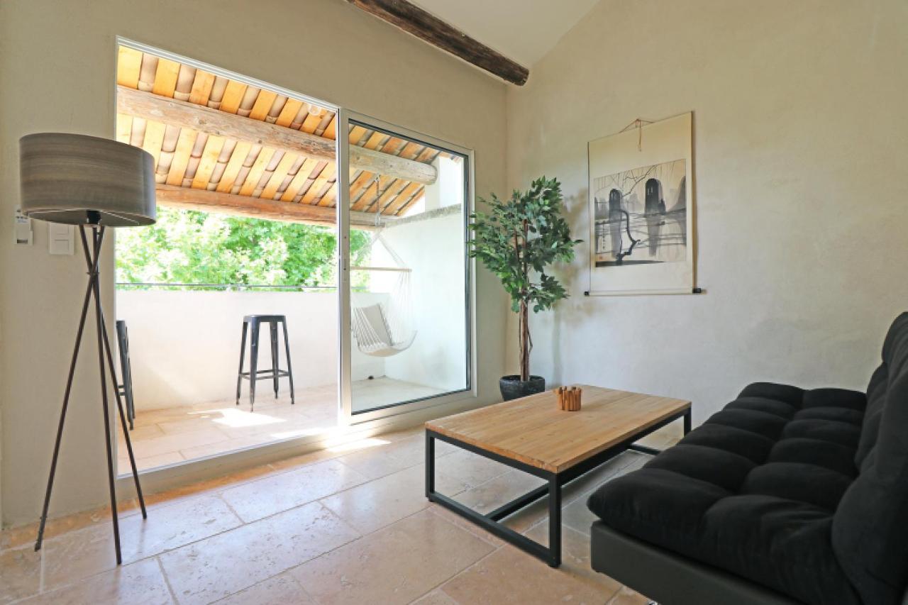 Appartement De Charme Sud Luberon Classe 4 Etoiles Puyvert Bagian luar foto