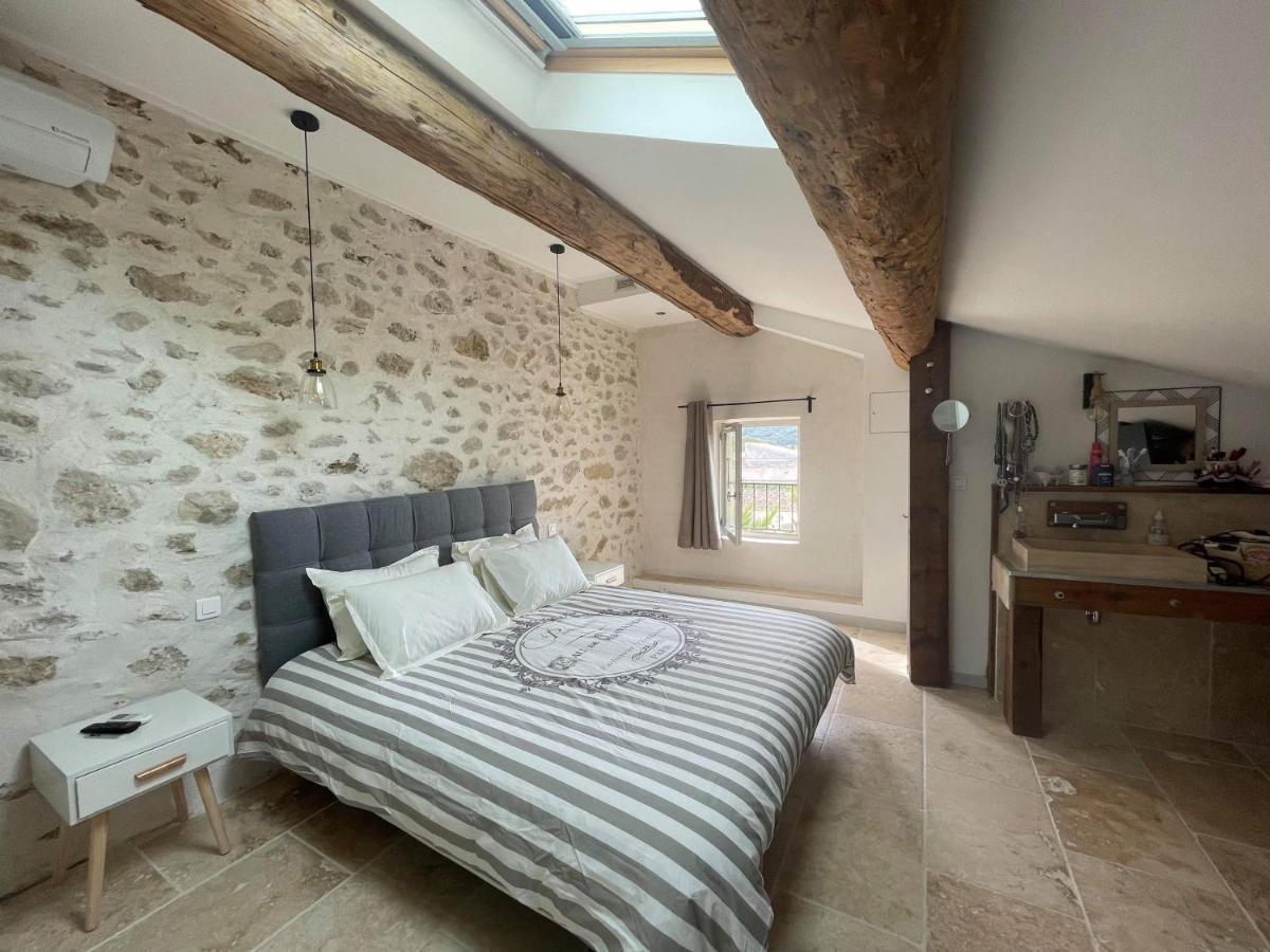 Appartement De Charme Sud Luberon Classe 4 Etoiles Puyvert Bagian luar foto